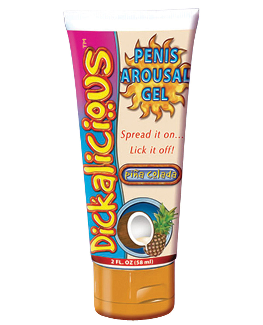 Dickalicious Penis Arousal Gel 2 oz - Pina Colada