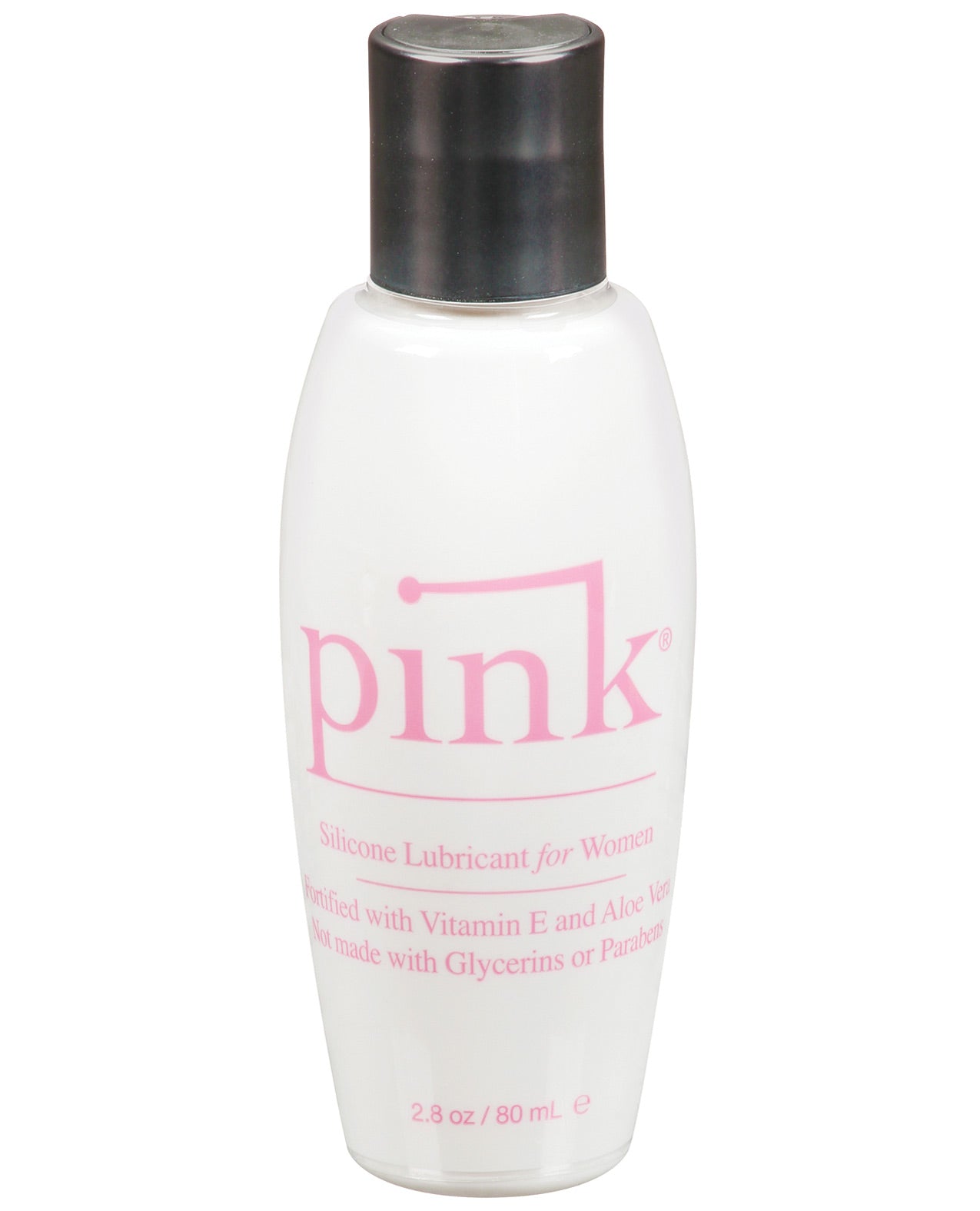 Pink Silicone Lube - 2.8 oz Flip Top Bottle
