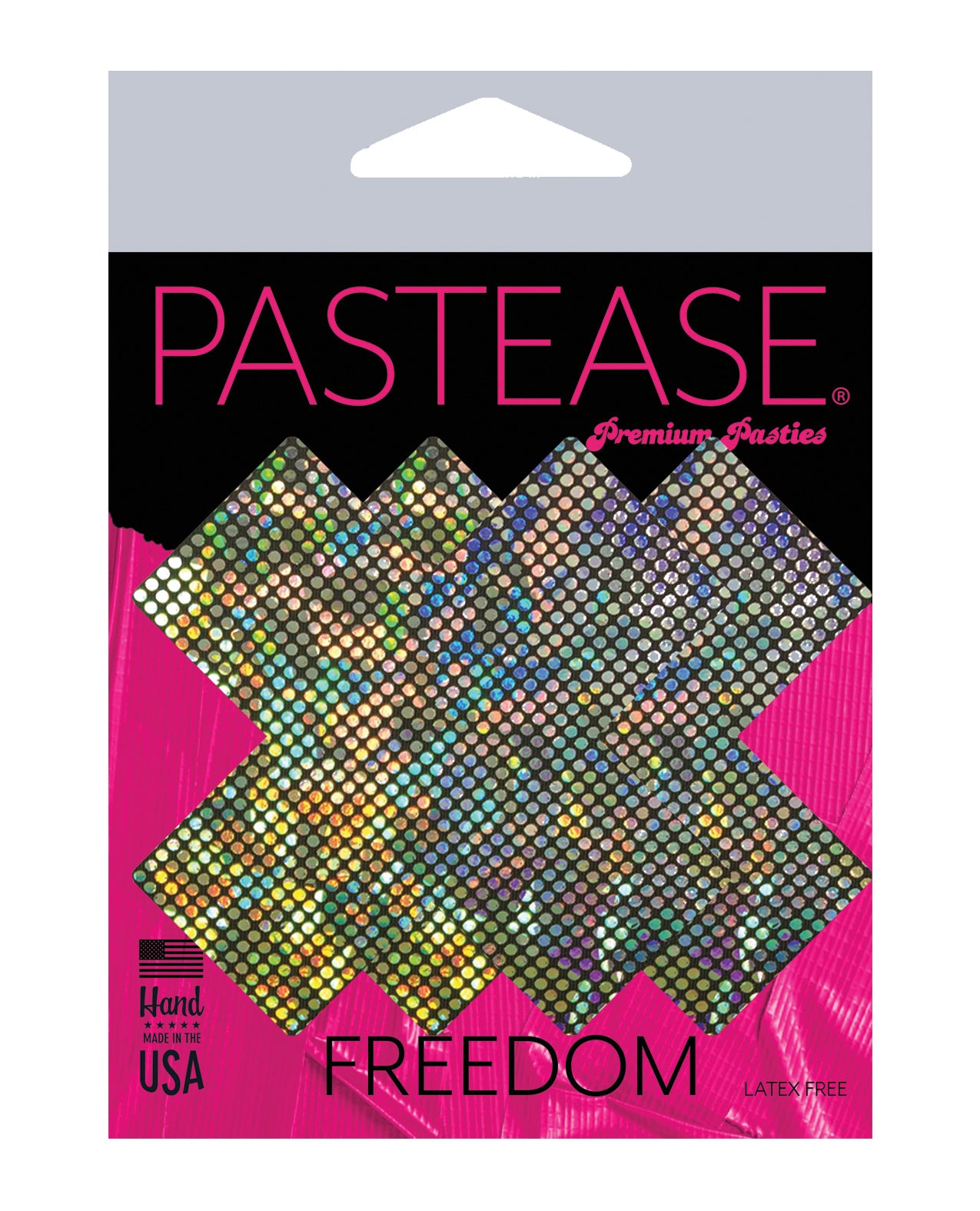 Pastease Disco Glitter Plus X - Silver O/S