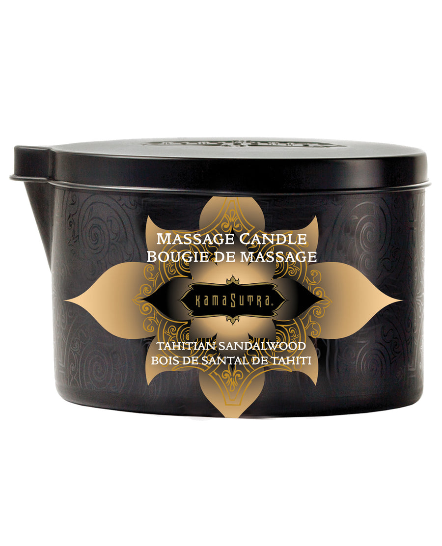 Kama Sutra Ignite Massage Soy Candle - Vanilla Sandalwood
