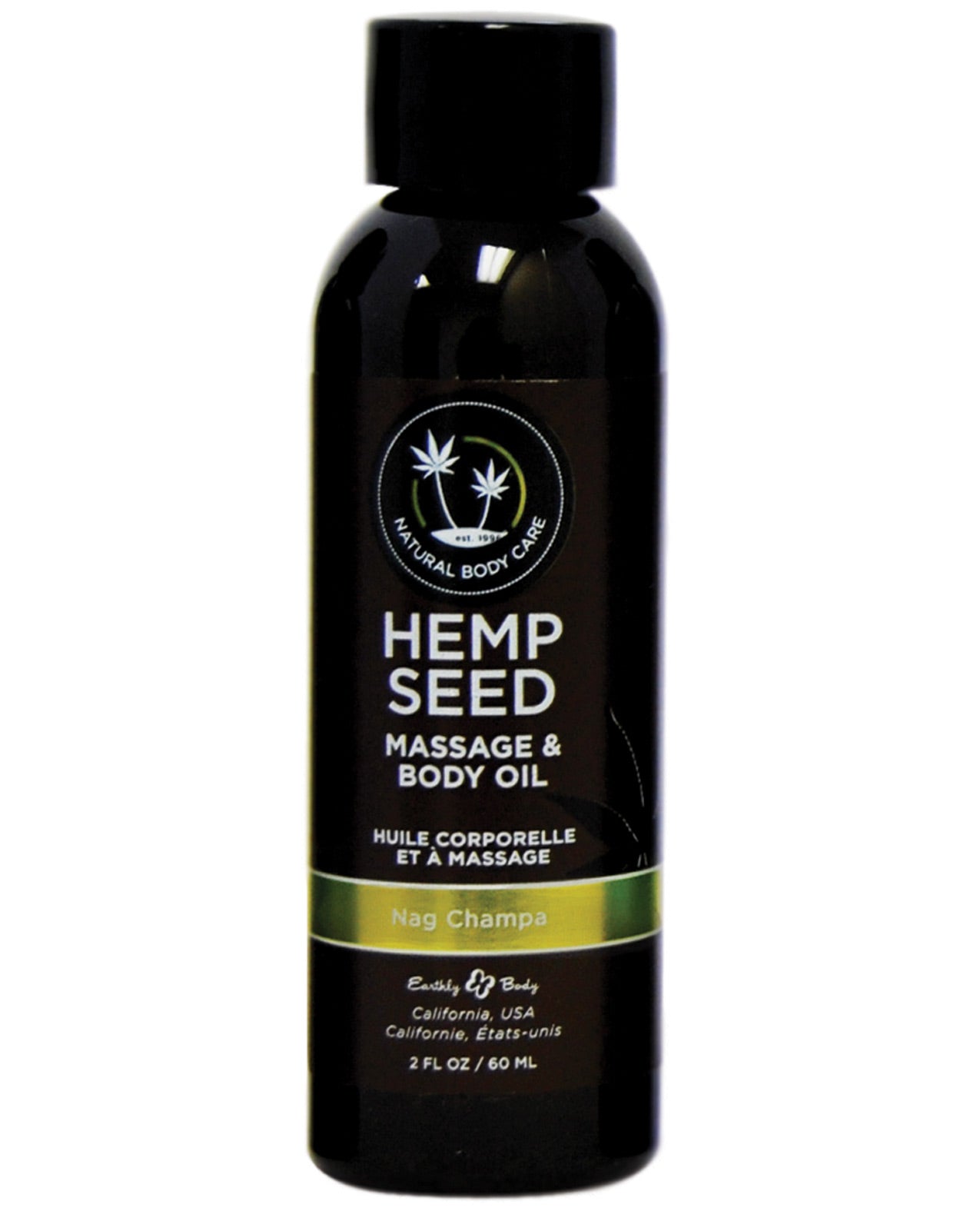 Earthly Body Massage & Body Oil - 2 oz Nag Champa
