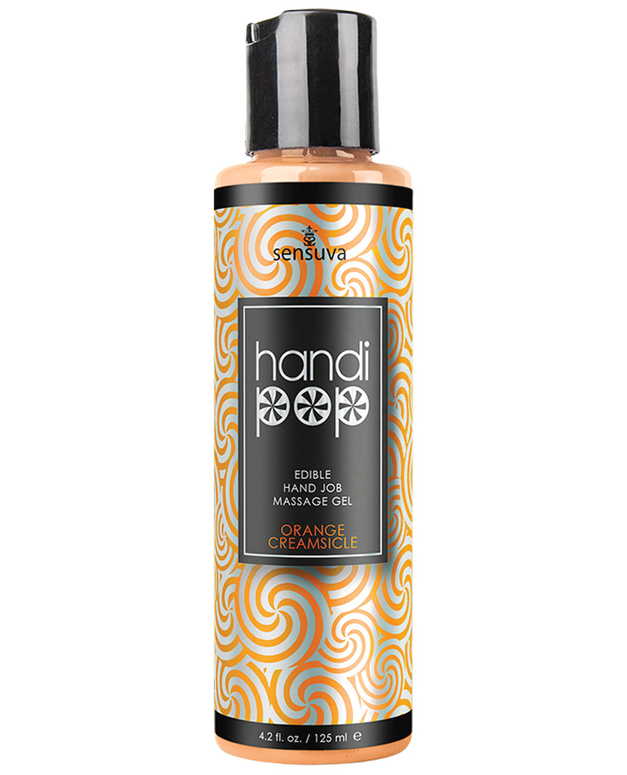 Handipop Hand Job Massage Gel - 4.2 oz Orange Creamsicle