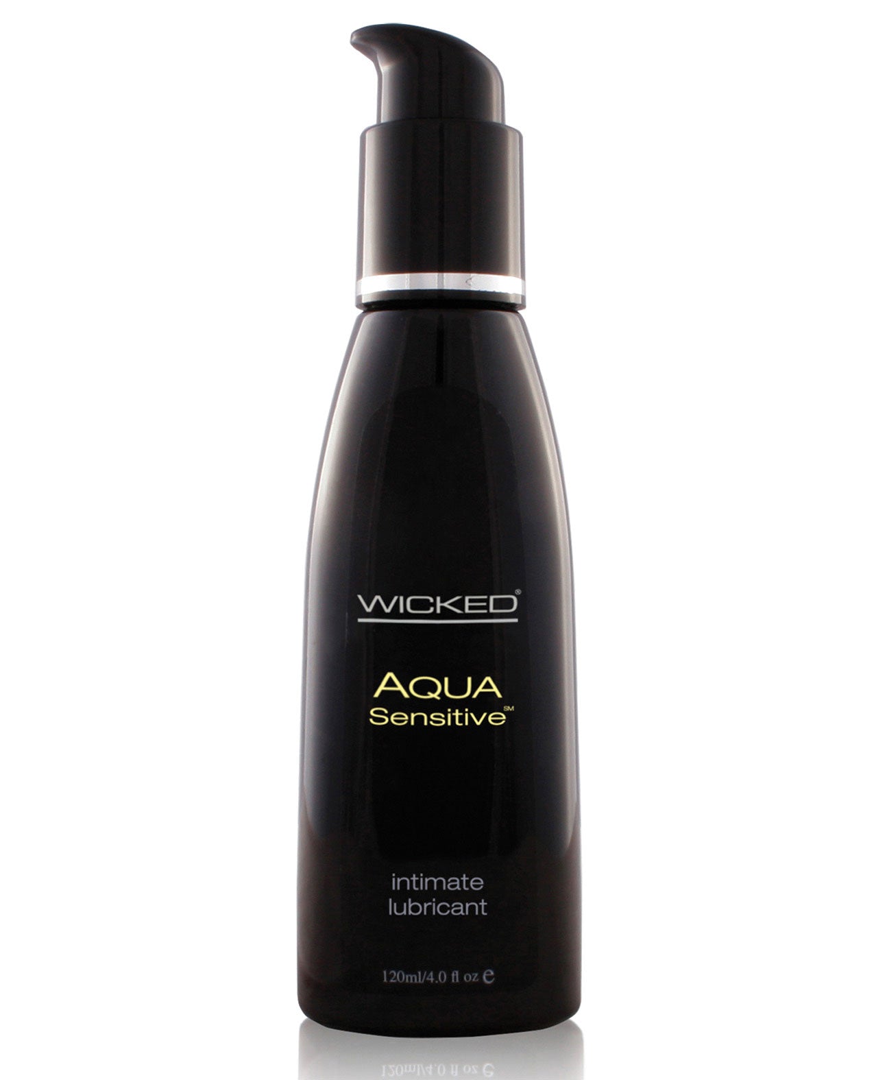 Wicked Sensual Care Hypoallergenic Aqua Sensitive Waterbased Lubricant - 4 oz Unscented