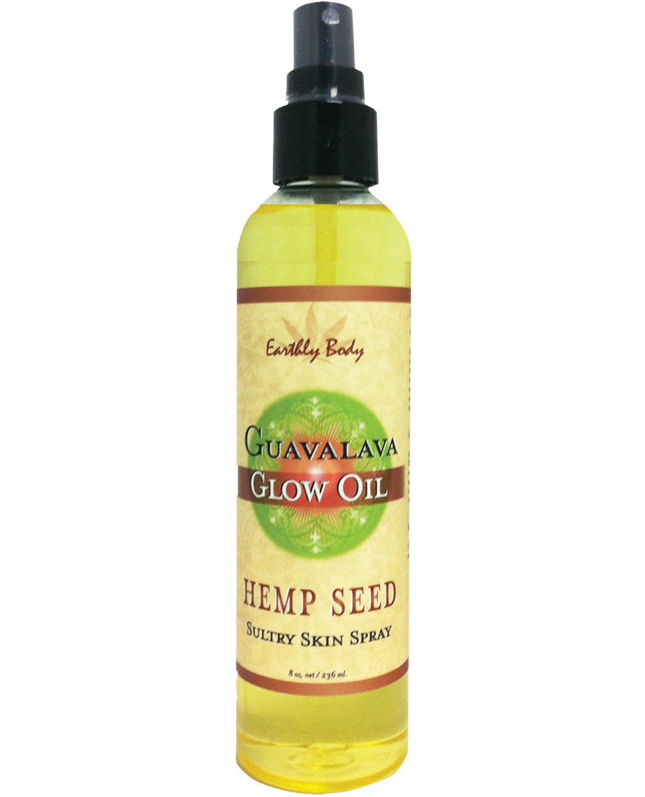Earthly Body Moisturizing Oil Spray - 8 oz Guavalava