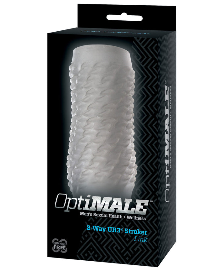 OptiMale 2 Way Strokers Link - Clear