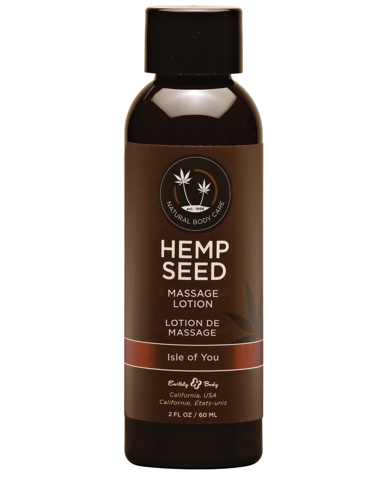 Earthly Body Hemp Seed Massage Lotion - 2 oz Isle of You