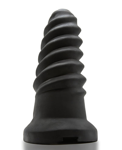 Oxballs Screwdhole Screw'd-in Open Tip Masturbator - Black
