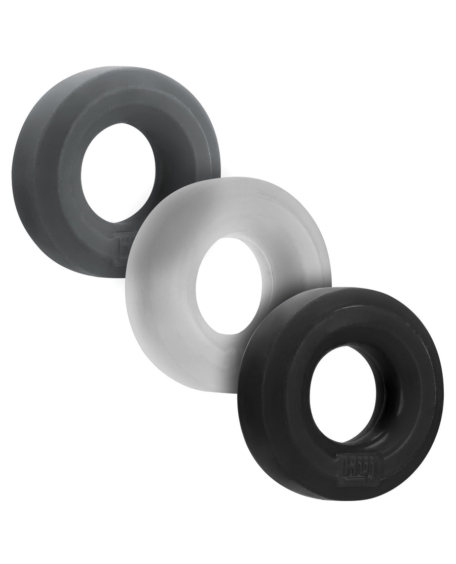 Hunky Junk C-Ring Multi Pack - Asst. Colors Pack of 3