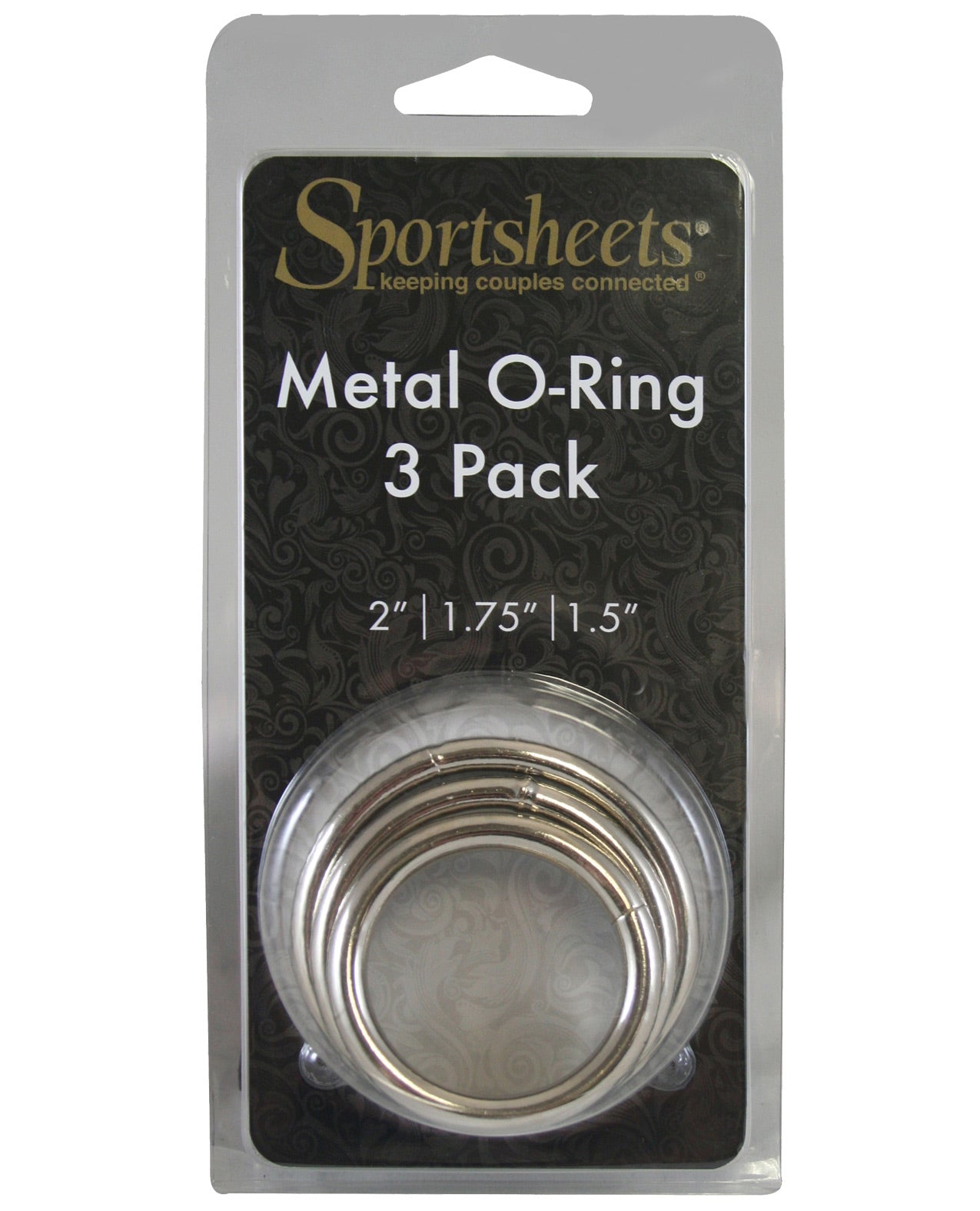 Sportsheets Metal O-Ring - Pack of 3