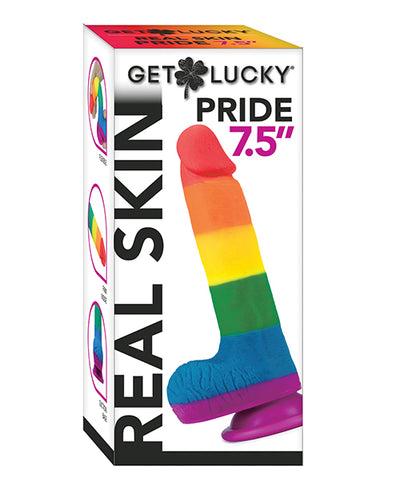 Get Lucky 7.5" Real Skin Series Pride - Rainbow